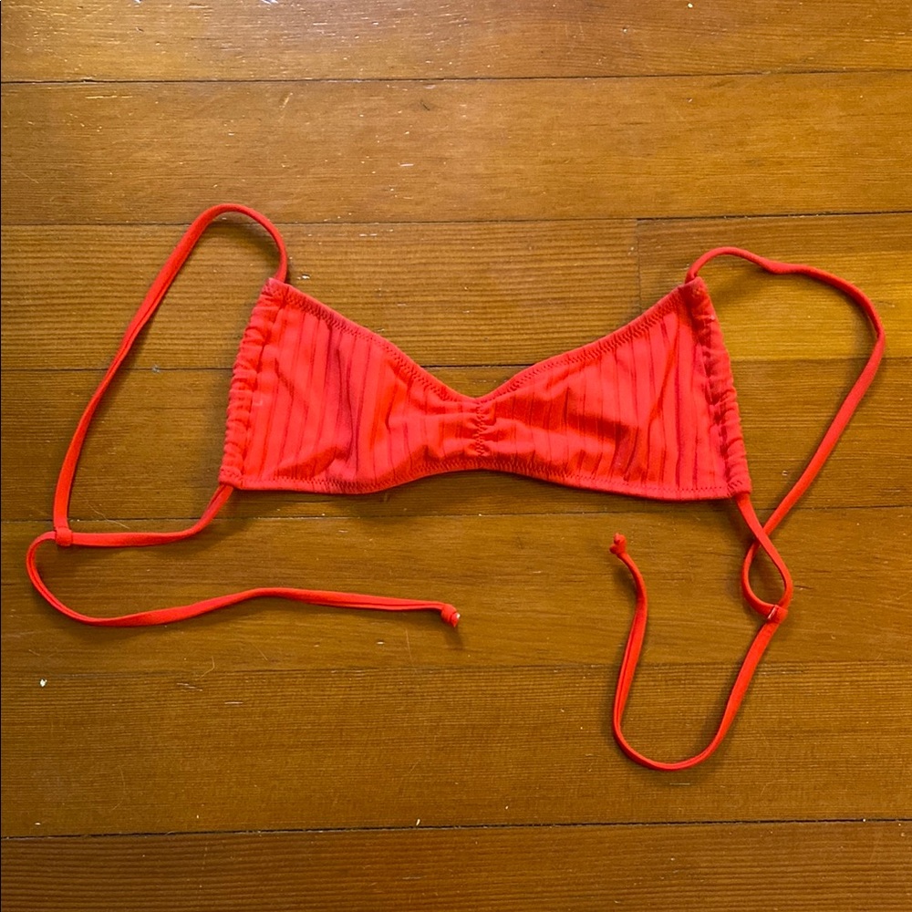 Pacsun Bright Red Bikini Top